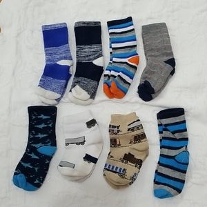 *FINAL* 8 pair boys socks